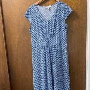 Dana Buchman Maxi Dress Sz M